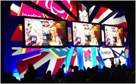 LED screen and event branding